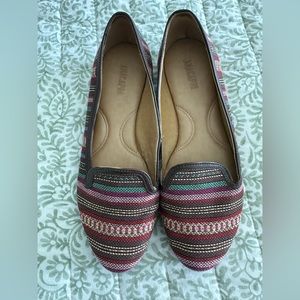 Women’s flat colored shoes Anacapri - slippers USA 6